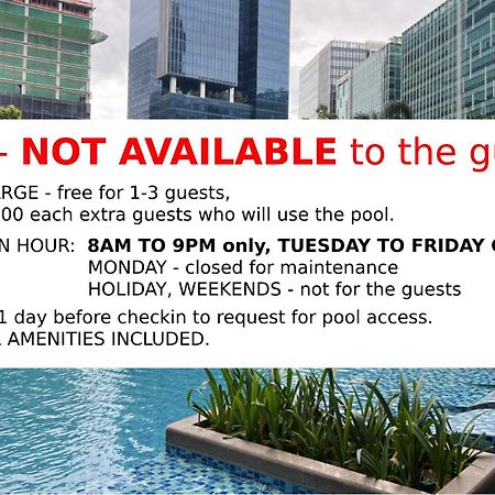 Uptown Parksuites Apartments Tower 2 Bgc By Ph Staycation Manila Esterno foto